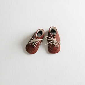 Beet Veg-Tanned Leather Shoe - Tortoise & the Hare Clothing